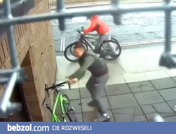 Zostawił rower na 17 sekund