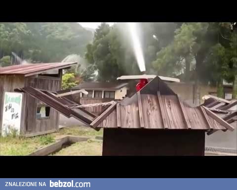 Automatyczny system gaśniczy w japońskiej wiosce