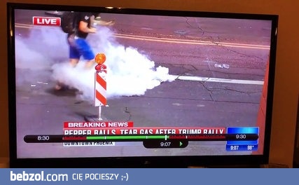 A ten protestujący następnym razem pomyśli zanim