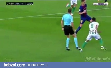 Są takie dni kiedy wiesz, że sędzia nie jest po twojej stronie