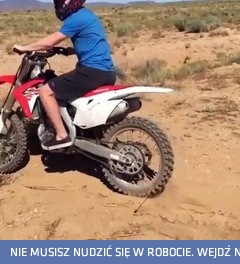 Pierwszy raz na mocnym motocyklu