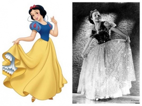 Kim inspirowali się twórcy postaci Disneya?