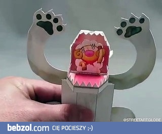 Interaktywne zabawki wykonane z papieru