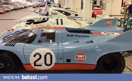 Tajny garaż przy fabryce Porsche