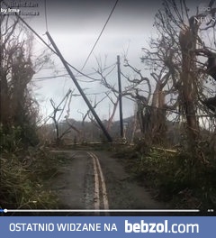 Skutki przejścia Huraganu IRMA