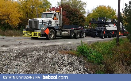 A kiedy masz okazję oglądać z bliska przejazd transportu