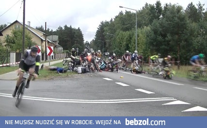 Kraksa kolarska - anatomia karambolu