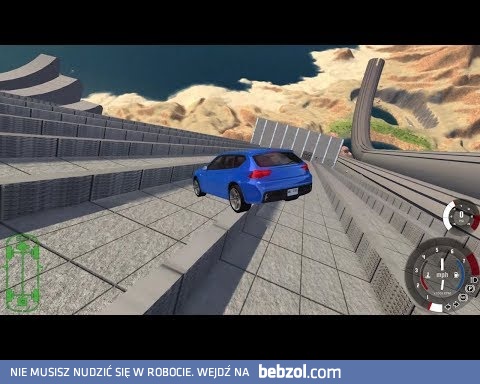 Samochody kontra betonowe ściany w realnym symulatorze zderzeń