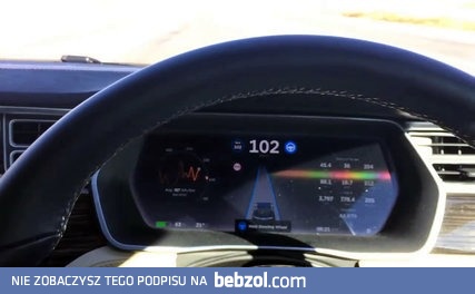 Co się stanie, jeśli zaśniesz za kierownicą Tesli