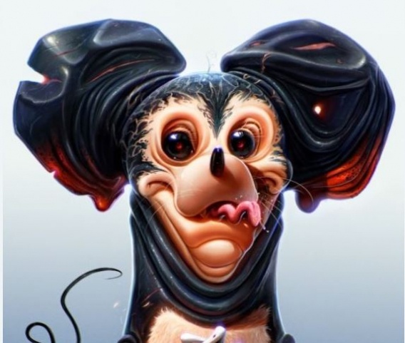 Bohaterowie kreskówek w wersji z piekła rodem