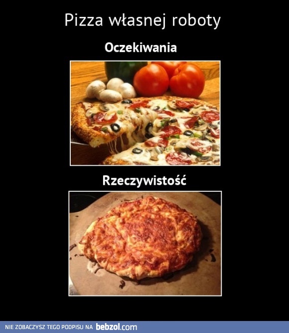 Pizza własnej roboty