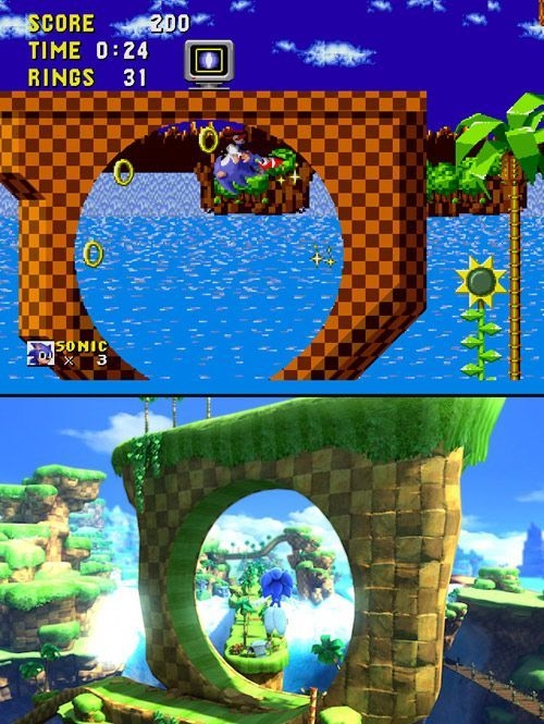 Sonic the Hedgehog VS. Sonic Generations