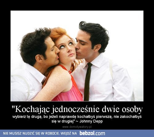 Kochając jednocześnie dwie osoby (by Johnny Depp)