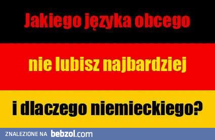 Jakiego języka nie lubisz najbardziej?