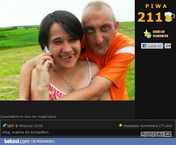 Nie ma to jak prawdziwe szczęście 