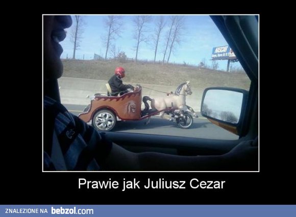 Juliusz Cezar i koń trojański 
