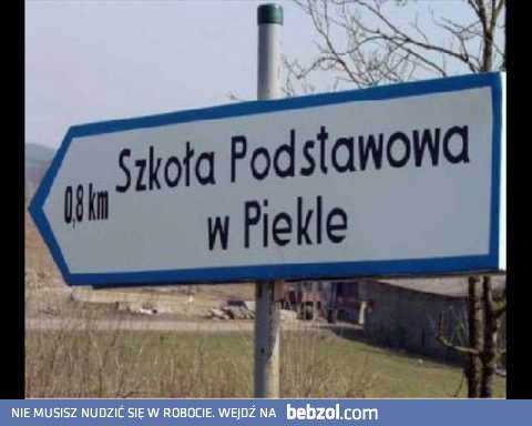 Edukacja w piekle? Kto się skusi?