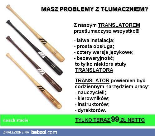 Masz problemy z tłumaczeniem?