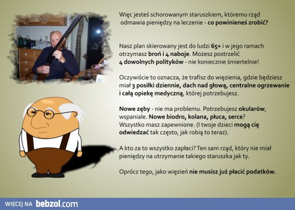 Przepis na spokojną starość