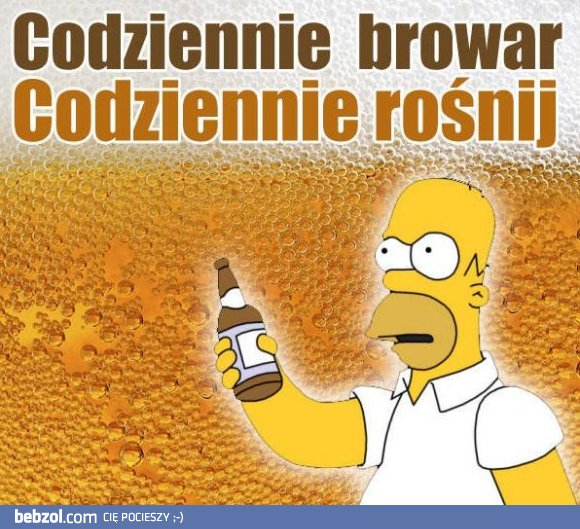 Pij piwo będziesz wielki! 