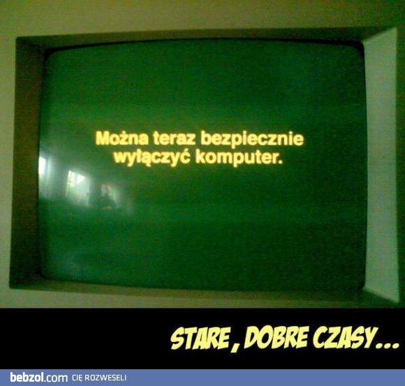 Za dawnych czasów w kafejce internetowej..