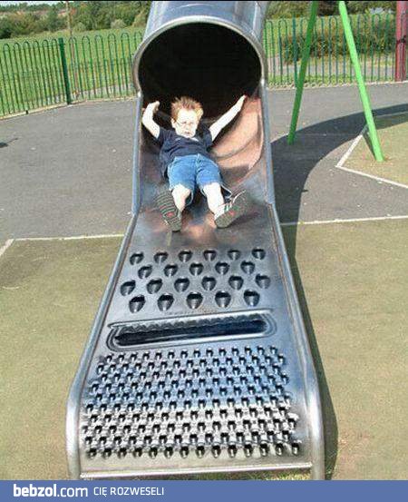 Tarka, czy zjeżdżalnia dla dzieci? 