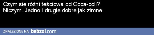 teściowa i coca-cola