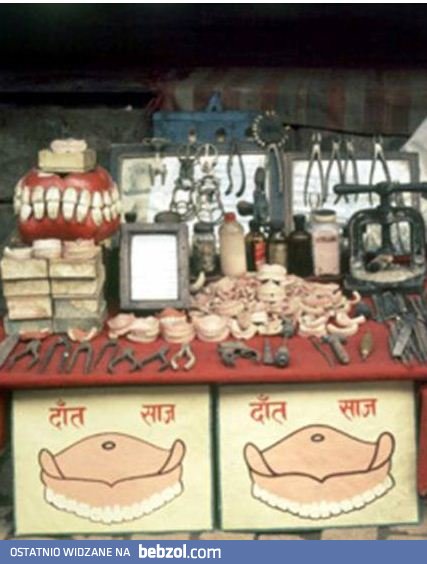 Profesjonalny uliczny gabinet dentystyczny