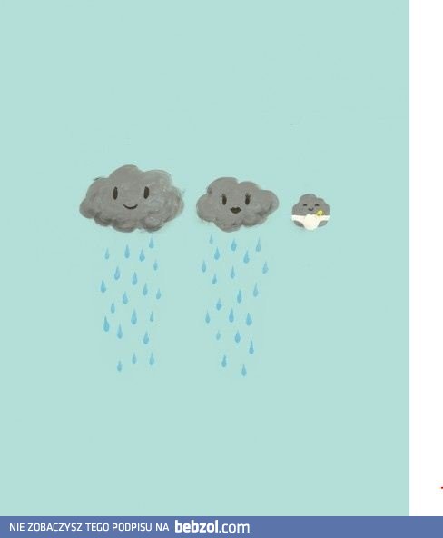 Z malej chmury mały deszcz