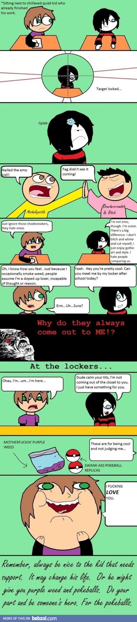 Don't judge the others!