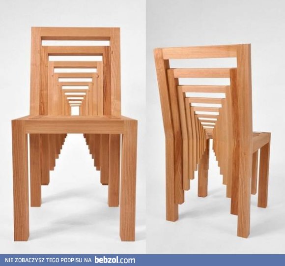 Pomysłowe krzesło 