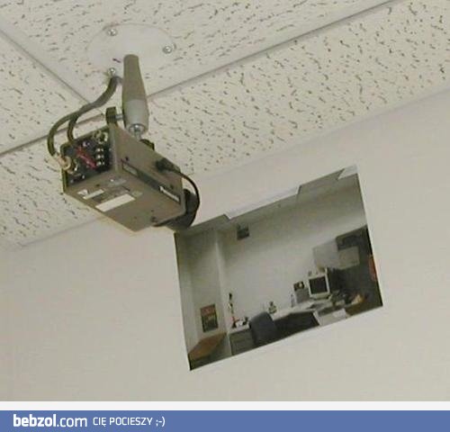 Podgląd kamery na obrazek biura