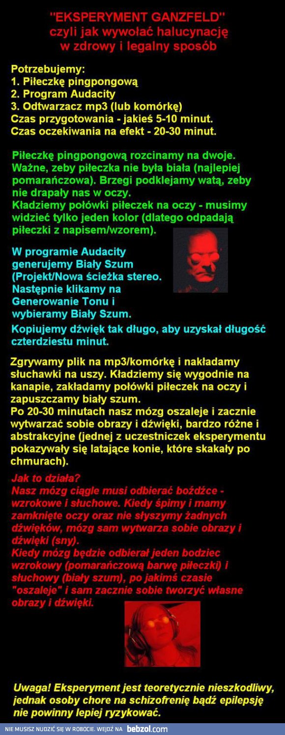 Eksperyment Ganzfeld