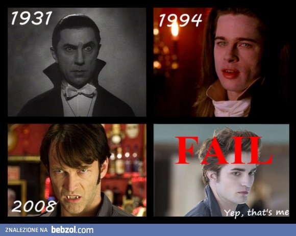 Postać wampira w dzisiejszych czasach