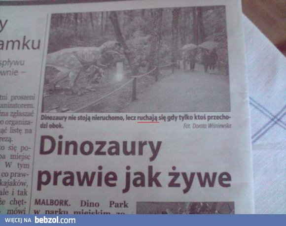 To jednak one żyją