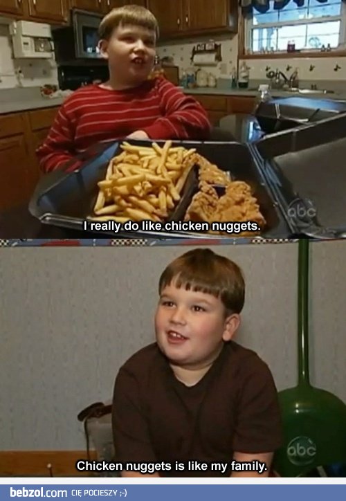 Kto lubi nuggets'y z kurczaka? :-)