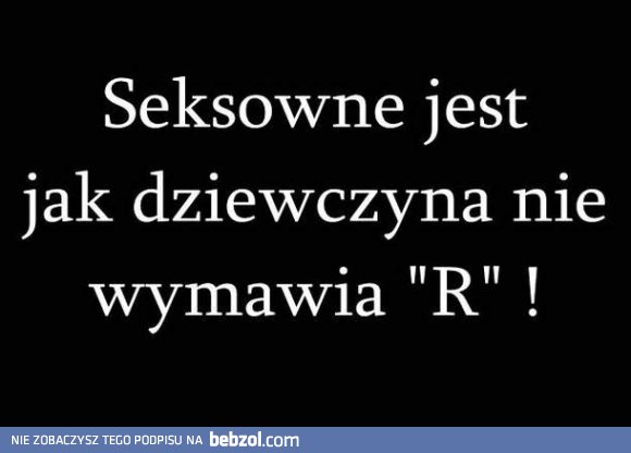 Dziewczyny, które nie wymawiają 