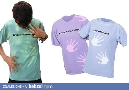 Koszulka wrażliwa na ciepło