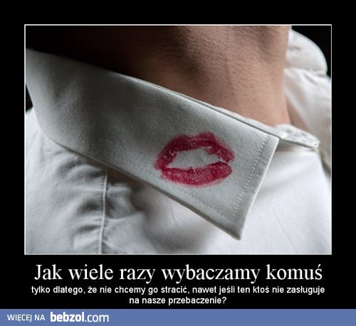 Jak wiele razy wybaczamy..