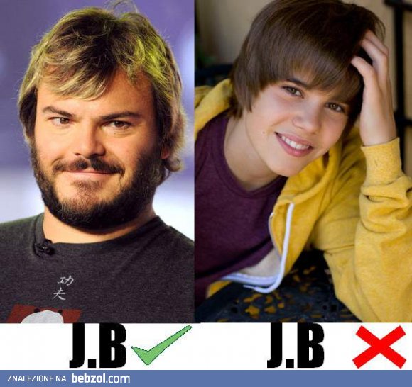 Jack Black vs Justin Bieber