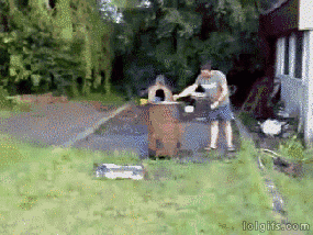 Zabawa w pirotechnika..