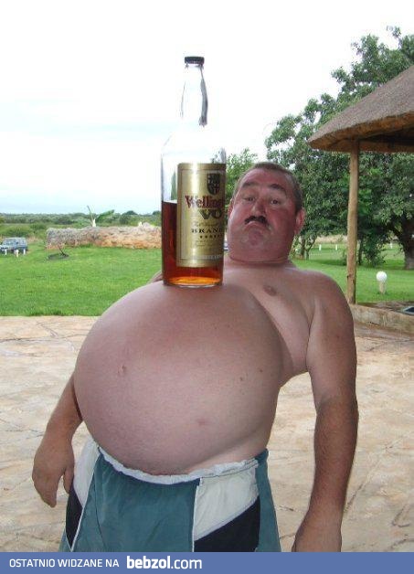 Ja brzuchem wódkę przenosiłem 
