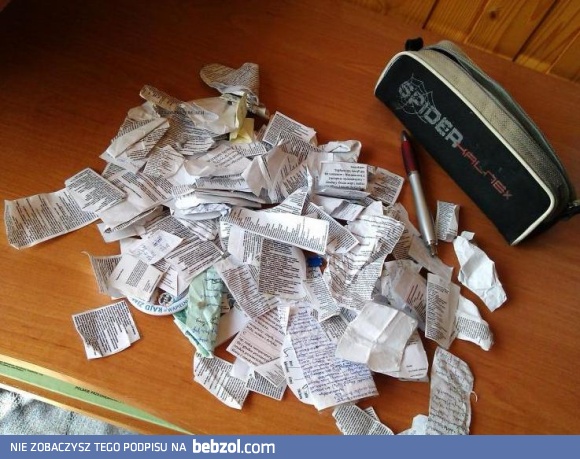 Czas na porządki w piórniku 