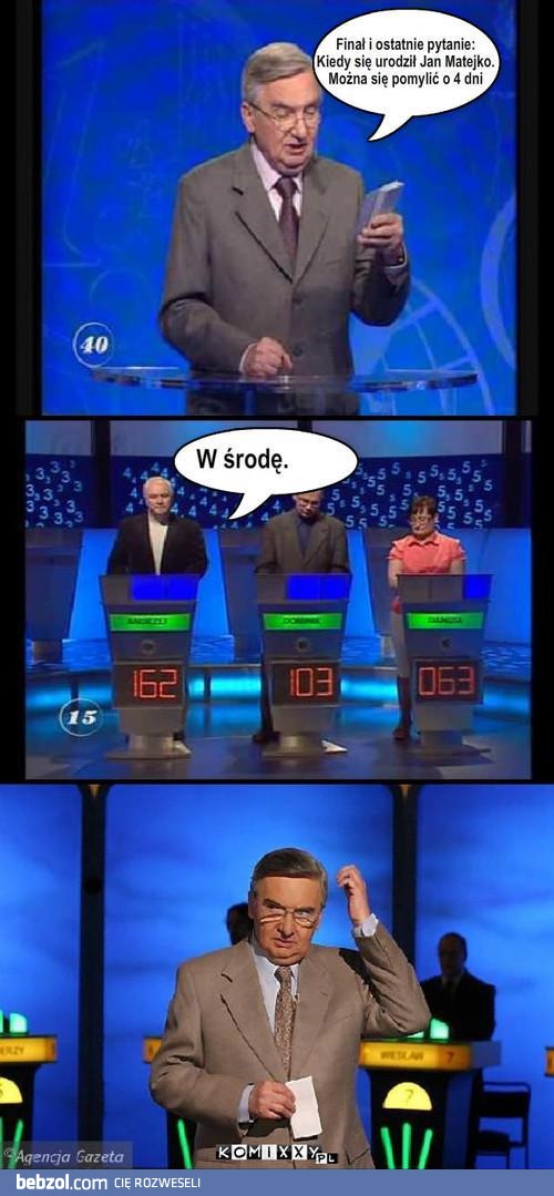 Kiedy się urodził Jan Matejko? 