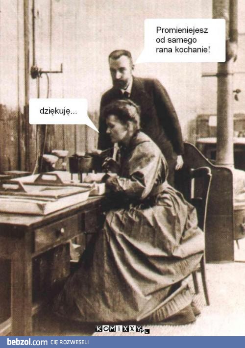 Promieniejesz od samego rana