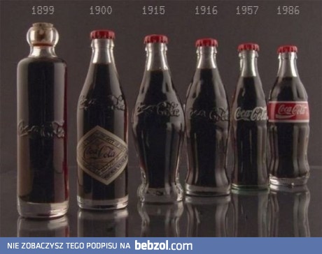 Ewolucja Coca-Coli 