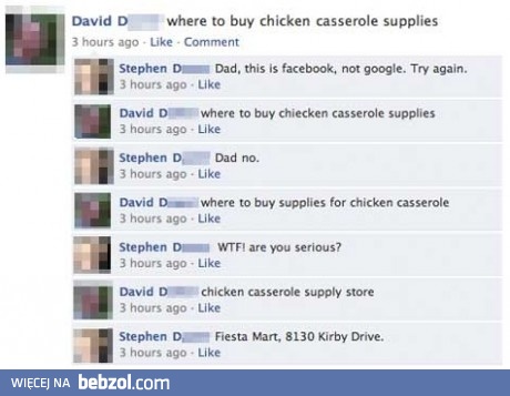 Facebook i google to to samo, tak?