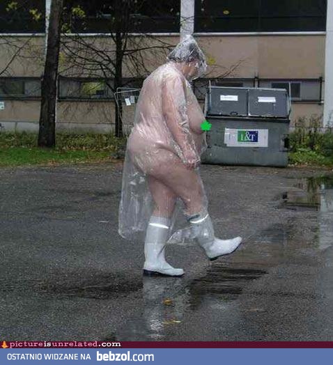 Odzież przeciwdeszczowa