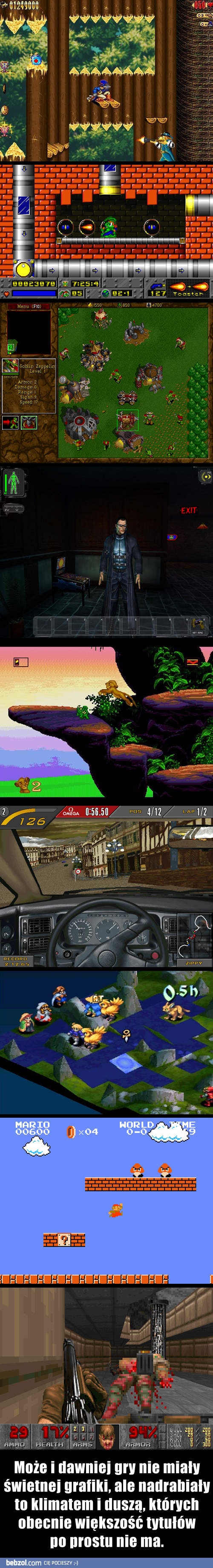 Dawniejsze gry były świetne! 