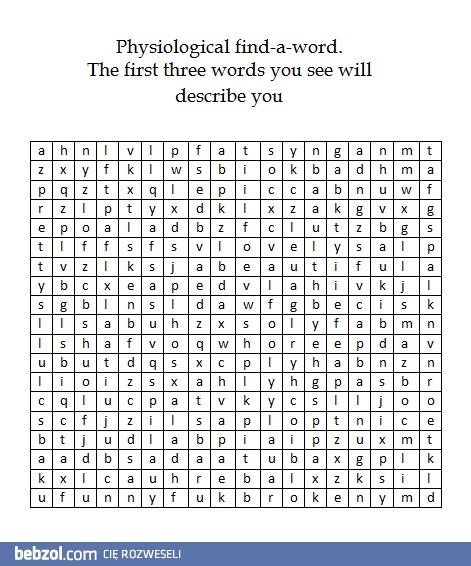 Znajdź słowo - word